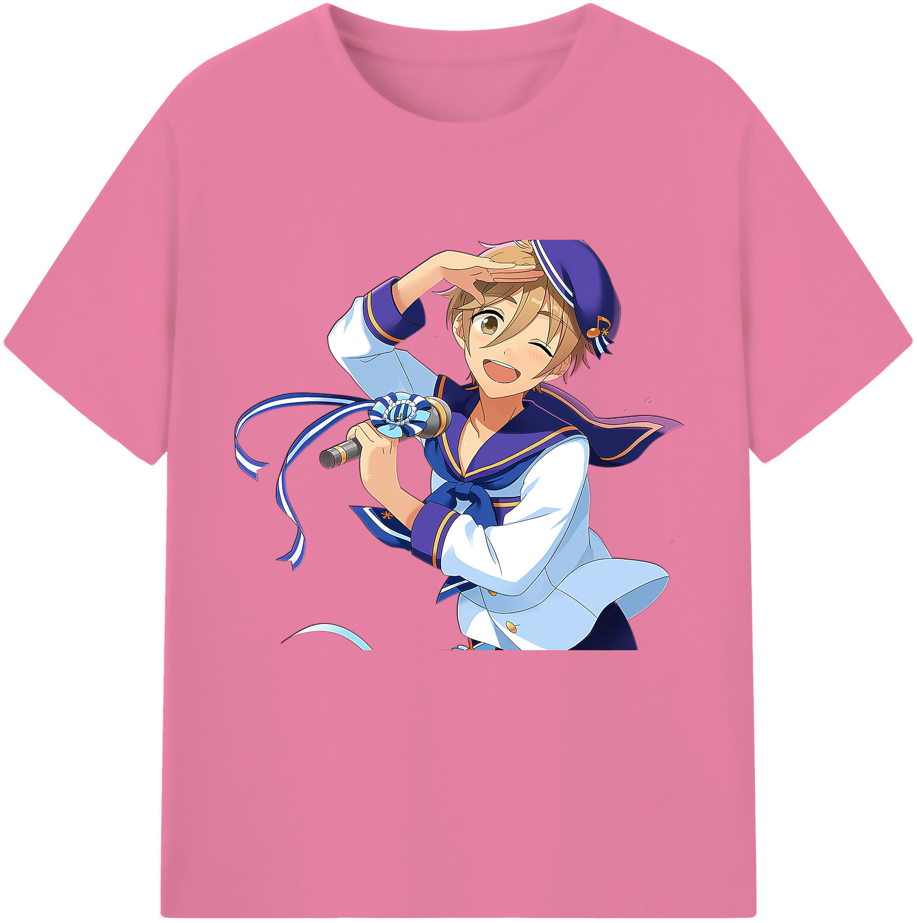 （画像用） あんさんぶるスターズ! Ensemble Stars 綿100％半袖Tシャツ（フロントプリント）